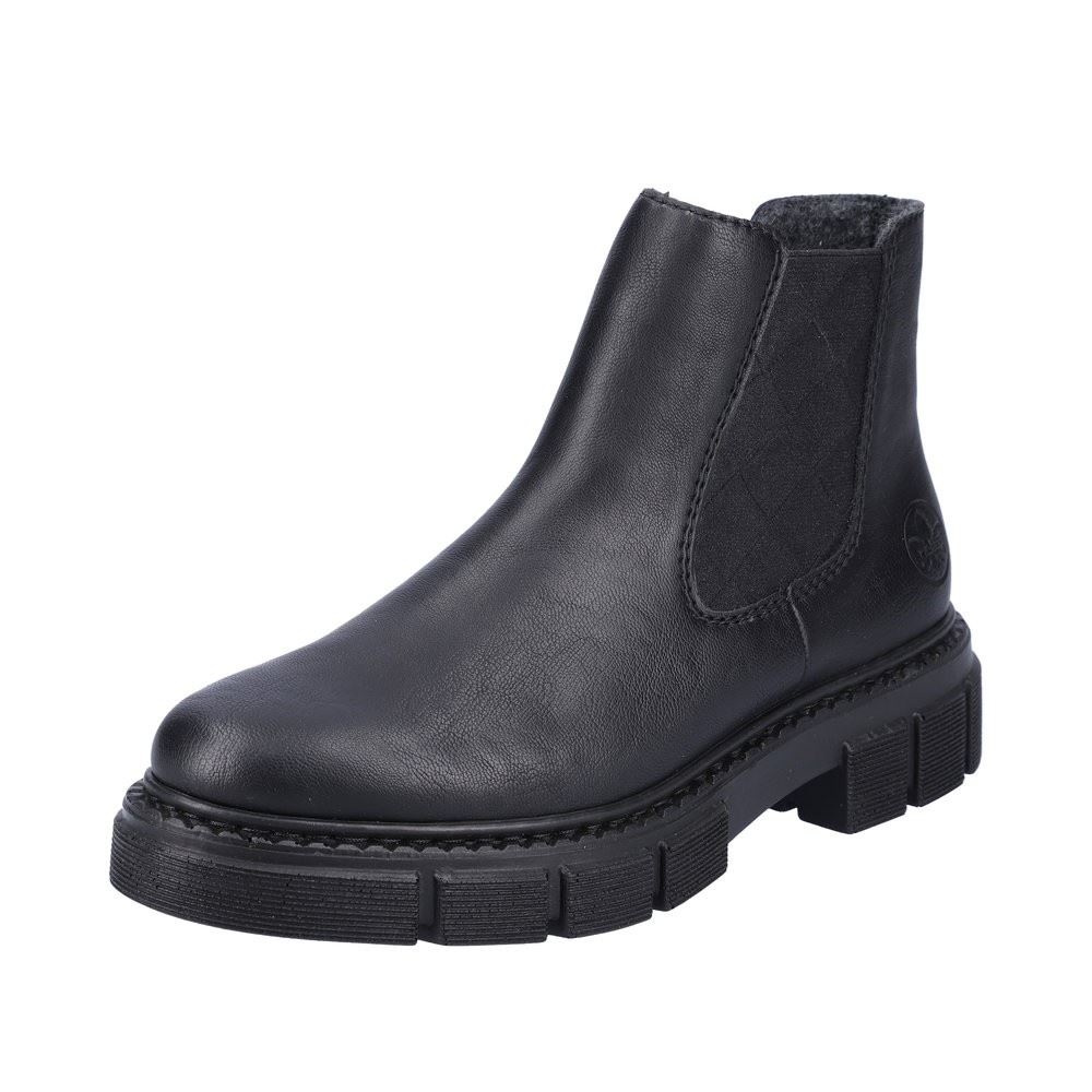 Rieker Antistress Stiefelette Chelsea- Boots schwarz S22 M3854-00 