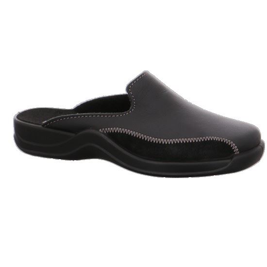 Rohde Vaasa Pantolette Hausschuhe schwarz 2752 