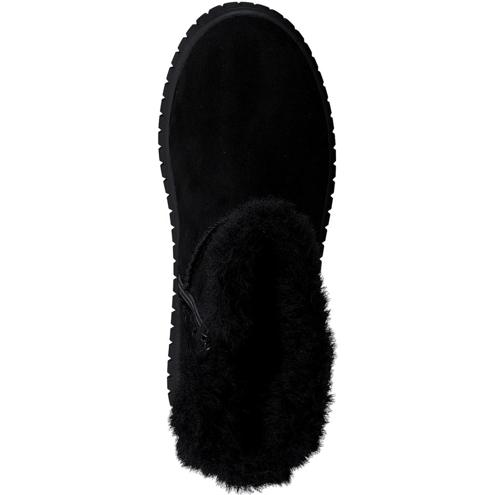 s.Oliver Mädchen Stiefel Winterboot TEX- Membrane schwarz S22 5-5-46408-29 35 | 001 BLACK | 