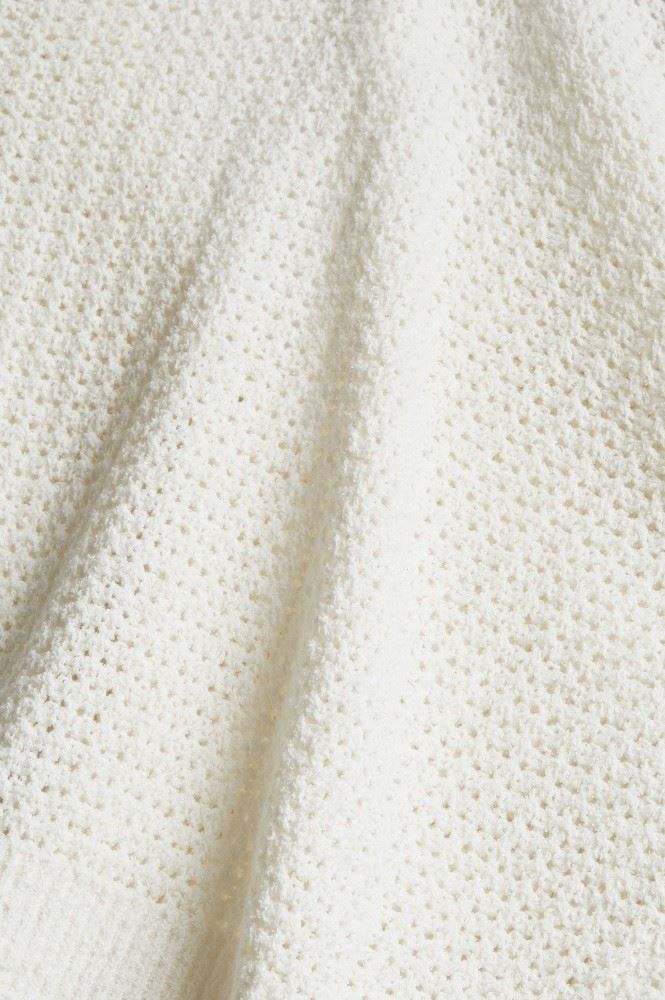 ESPRIT Cardigan Strickjacke Lochstrick Knopfleiste weiß S12  032EE1I301 M | E110 OFF WHITE | 