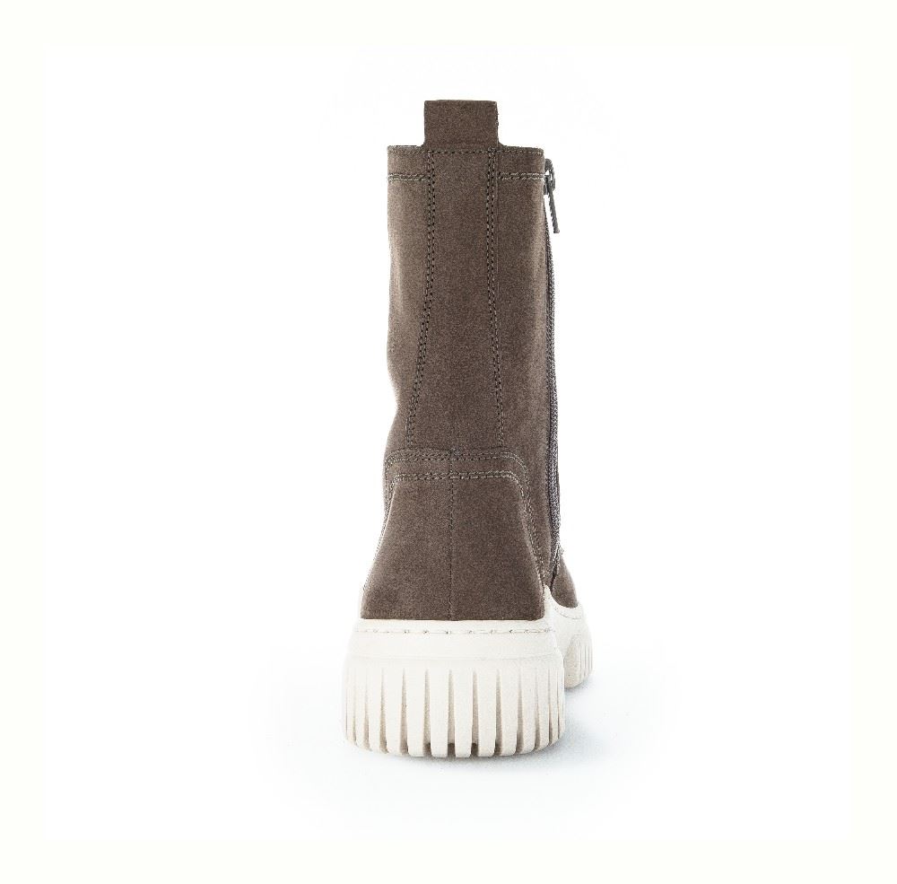 Gabor Schnürstiefel S21 73.763.19 4 | tartufo (beige) | F