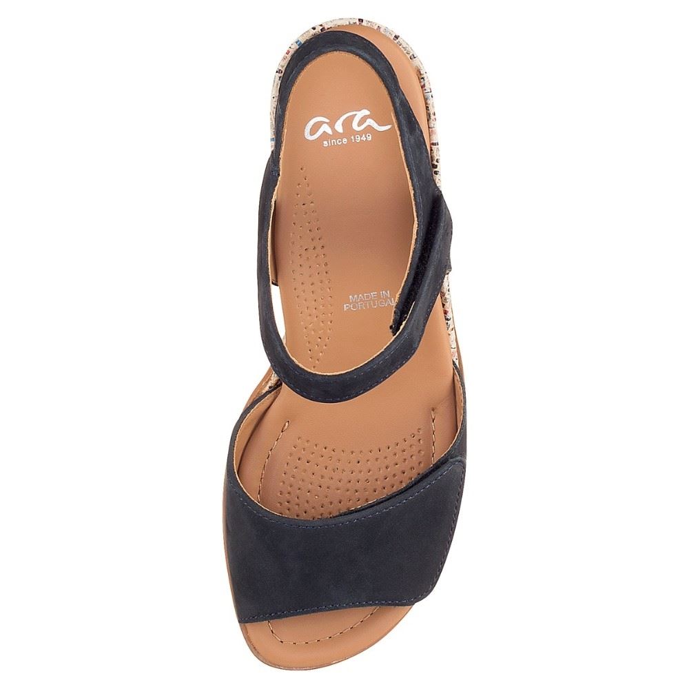 ara LUGANO Sandale blau, multi 1235709 