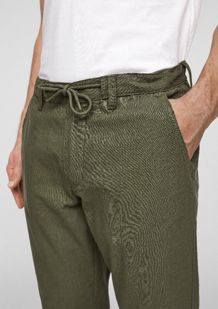 s.Oliver Hose Leinenmix Relaxed Fit 2063114 