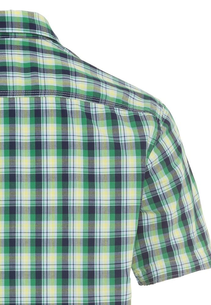 Camel Active Hemd 1/2 Arm grün hell kariert 5S47409214 