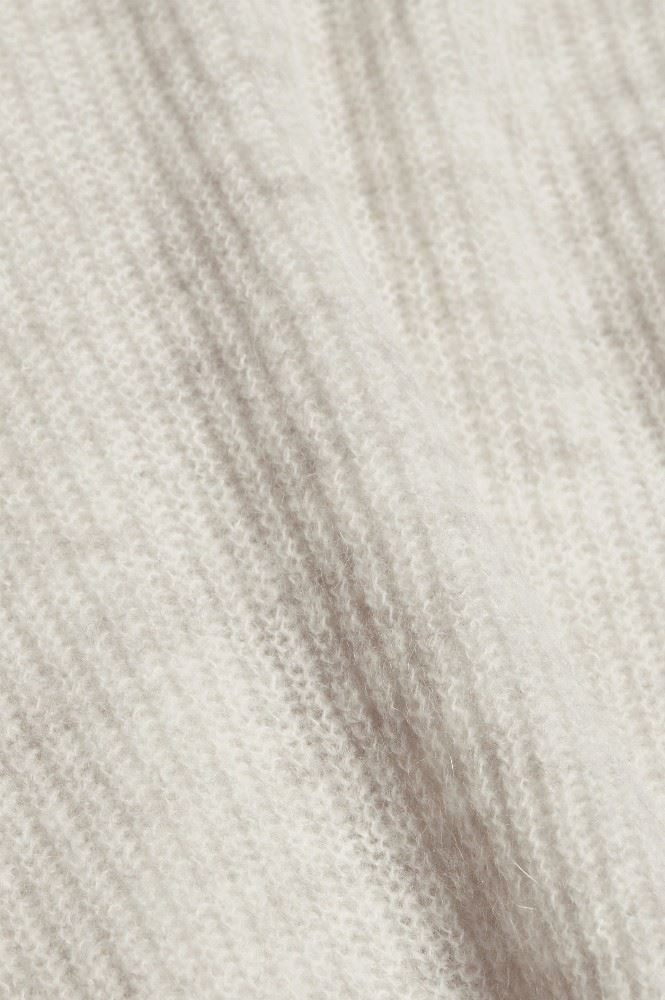 ESPRIT Cardigan aus Rippstrick mit Wolle/Alpaka 991EO1I310 