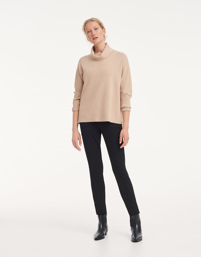 OPUS Strickpullover Punar braun S21 248709444 