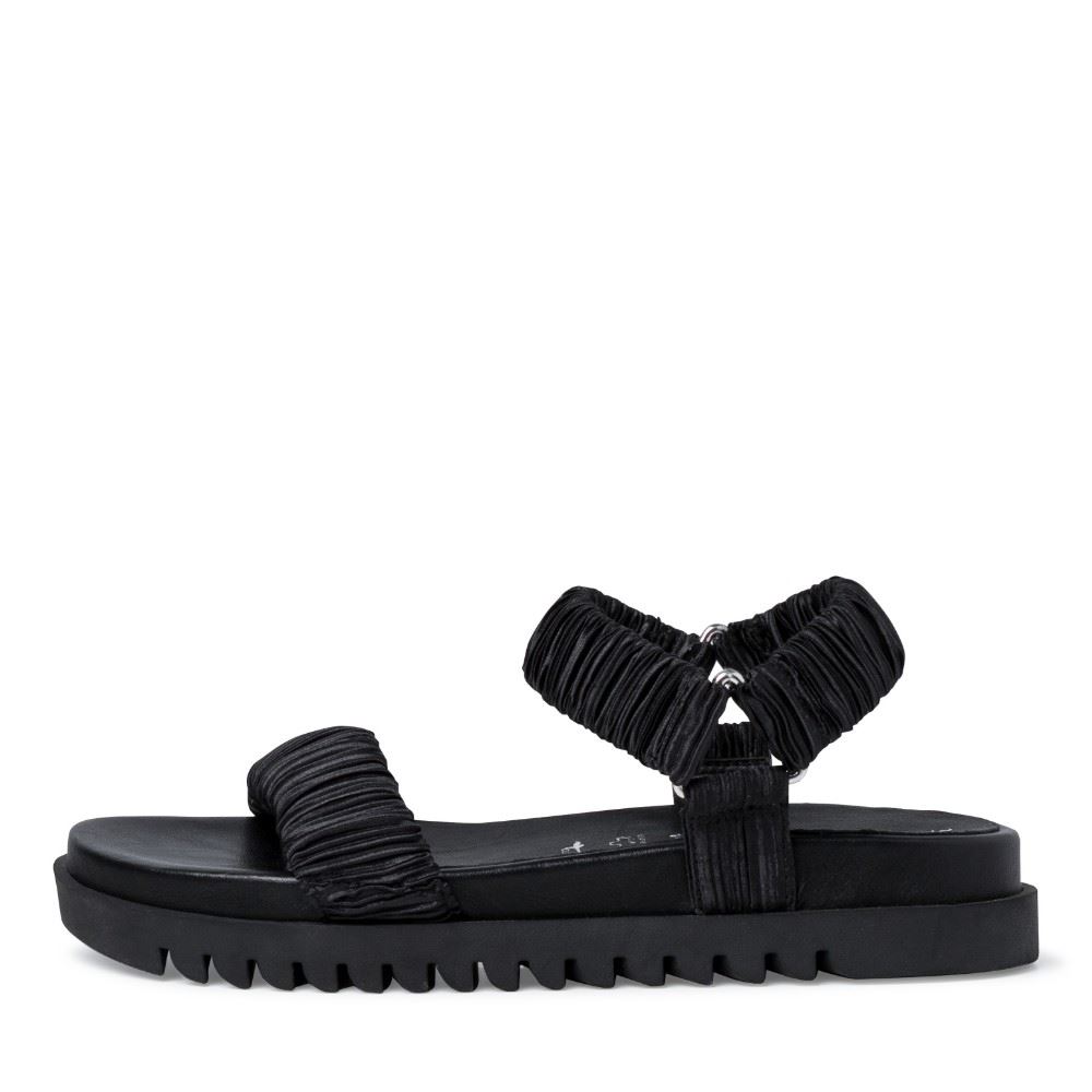 Tamaris Sandale black uni 1-1-28216-28 39 | 007 BLACK UNI | 