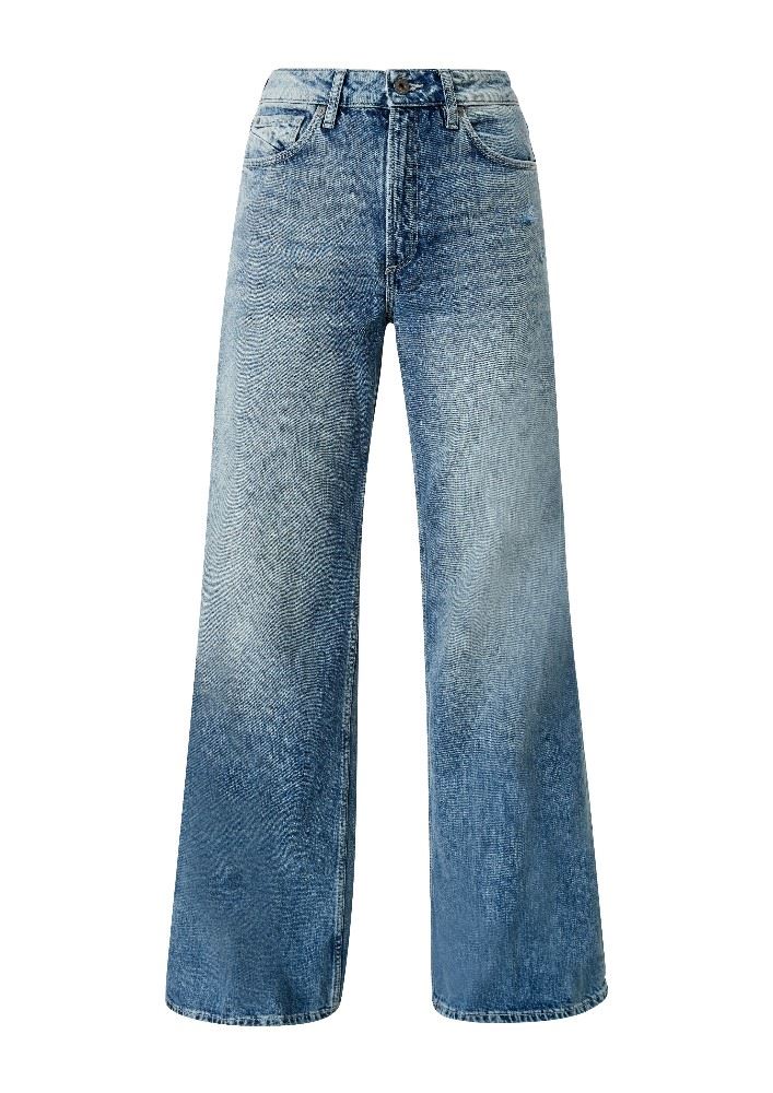 QS designed by Slim Jeans mit weitem Beinverlauf 2111348 