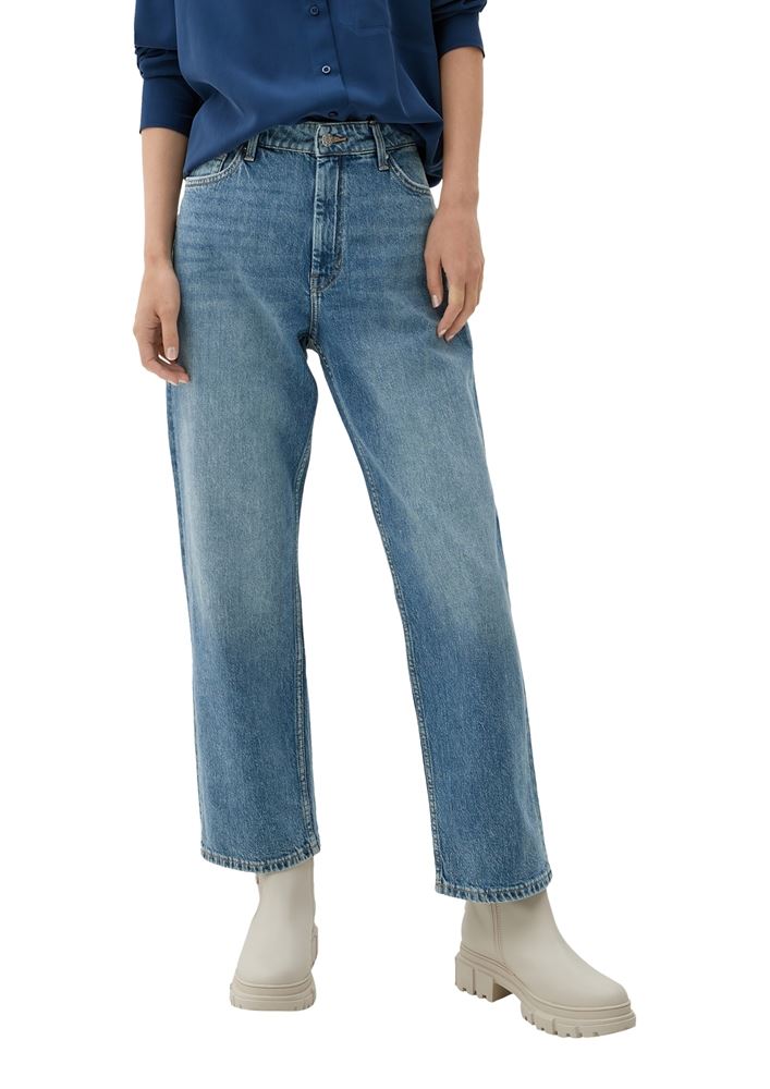 s.Oliver 5-Pocket-Jeans- Straight blau S22 2125407 34 | 54Z4 BLUE | 