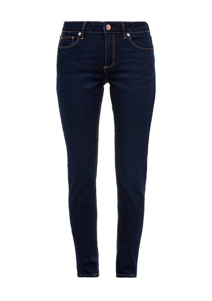 QS designed by Denim Skinny Fit blau Noos 2005645 34 | 58Z6 dark blue | L32