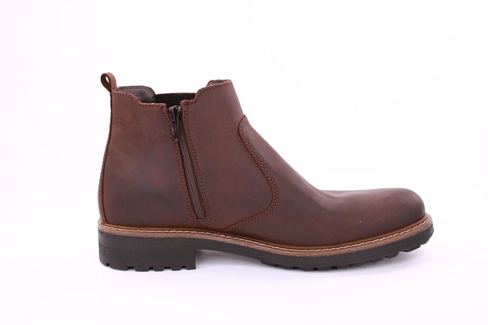 IMAC Herren Chelsea-Boot Leder braun S21 802749 45 | caffe/marone | 