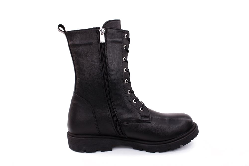 Andrea Conti Damen Schnürboots Täschchen Leder schwarz S22 1984808002 41 | schwarz | 