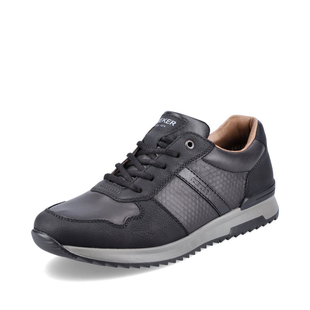Rieker Antistress Herren Sneaker Schnürschuh Halbschuh  schwarz S21 16132-00 