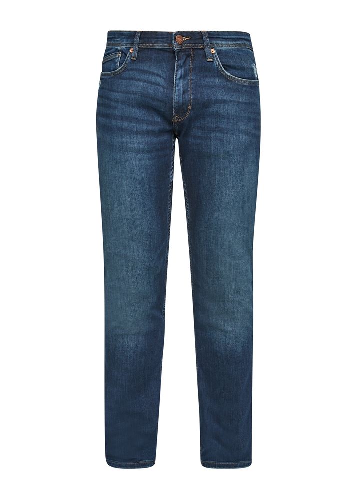 s.Oliver Jeans Slim Fit Mid Rise Destroy blau S21 2107599 W31 | 57Z6 BLUE | L36