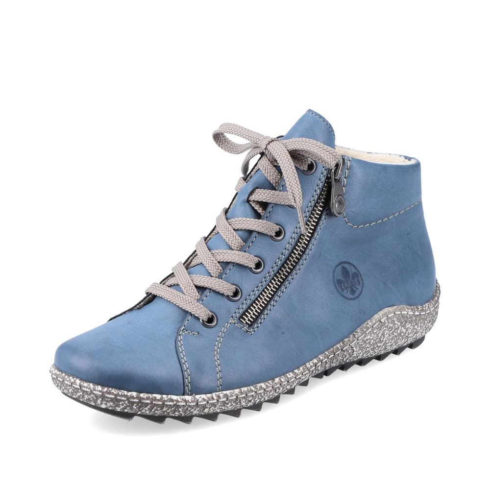 Rieker Antistress Schnürschuh Sneaker- High blau S21 L7520-14 37 | royal | E