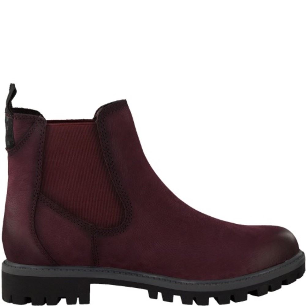 Tamaris Leder Chelsea Boot 1-1-25401-23 36 | 549 BORDEAUX | 