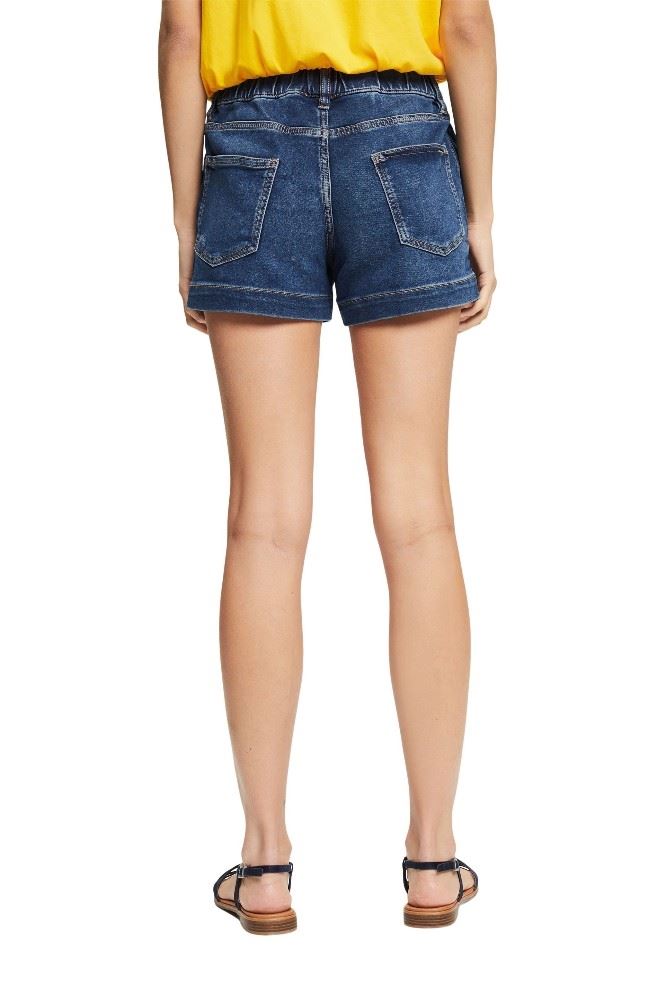 EDC Denim- Shorts Kordelzug blau S22  042CC1C316 36 | C901 BLUE DARK | 
