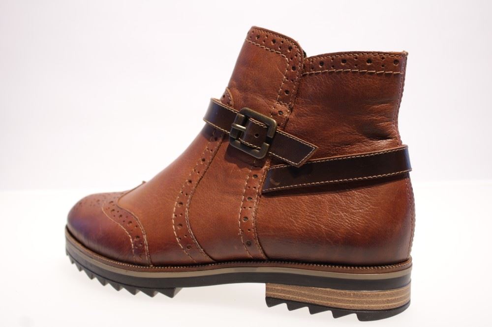 Remonte Stiefelette Reißverschluss Wechselfußbett  R2278 36 | 24 chestnut/kas | 