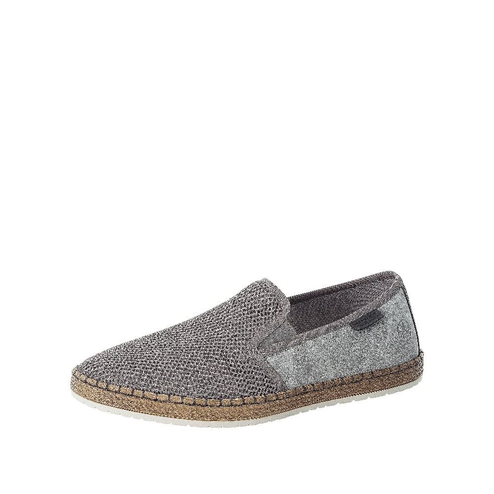 Rieker Antistress Herren Slipper grau S12 B5265-43 