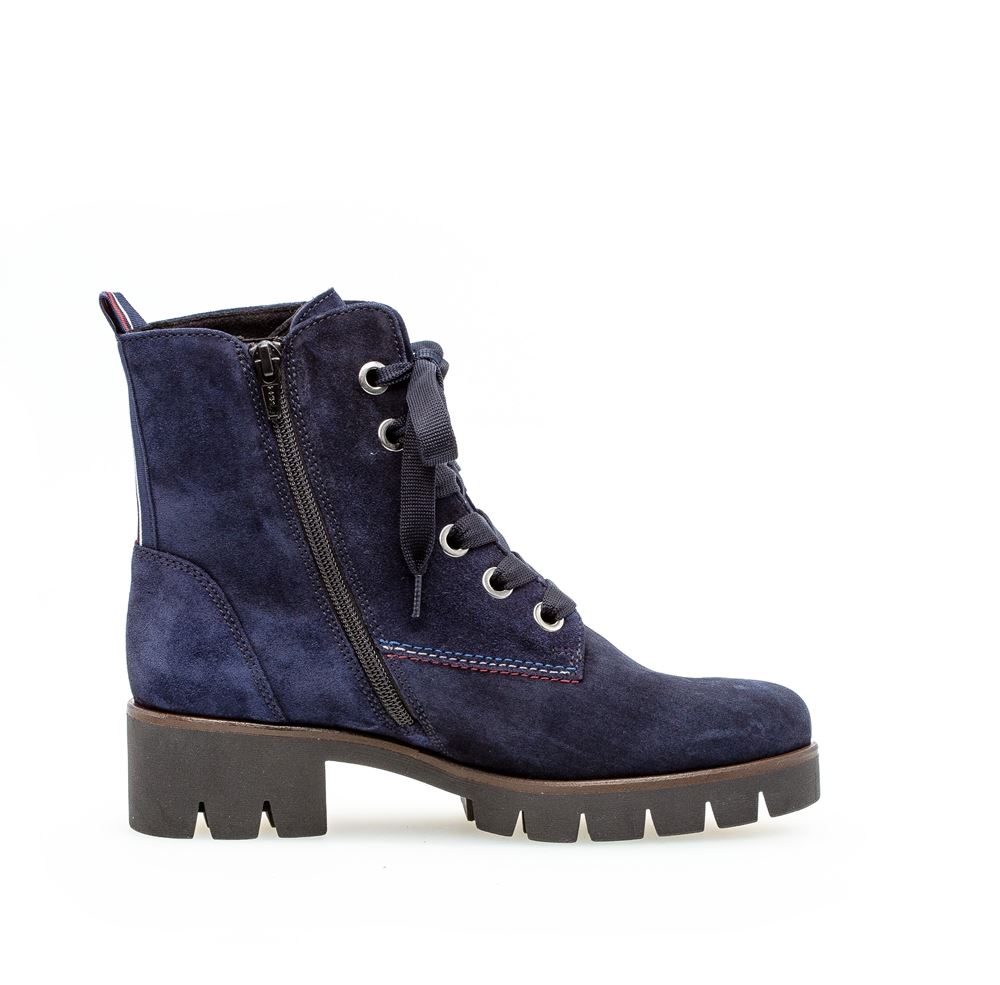 Gabor Schnürstiefelette blau 51.711.16 