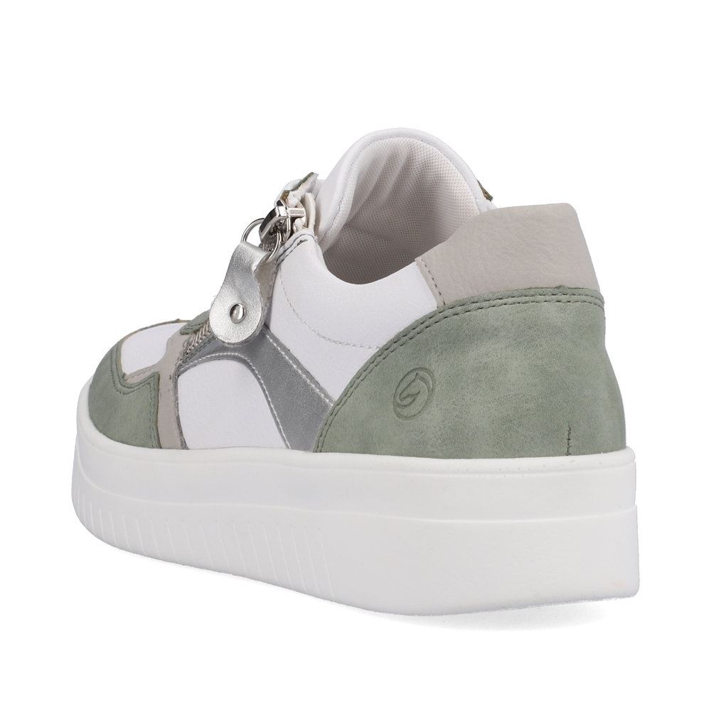 Remonte Damen Sneaker edelweiß-mintgrün S13 D0J01-80 