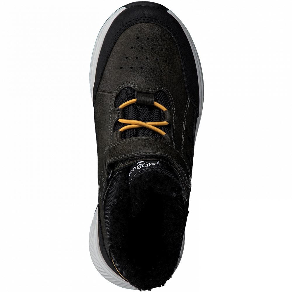 s.Oliver Schnürschuh Klettverschluss Tex - Membran grün S21  5-5-45102-27 
