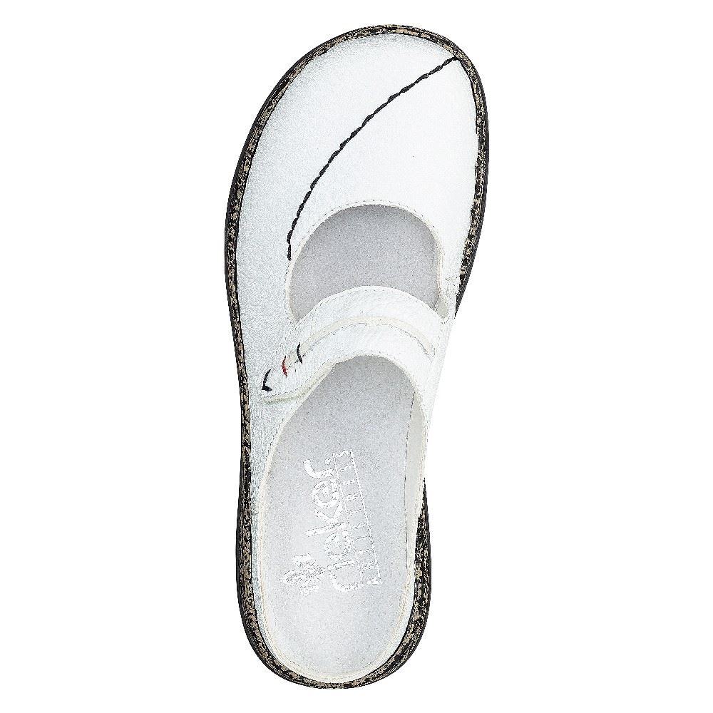 Rieker Pantolette weiss S21 46374-81 39 | weiss | F