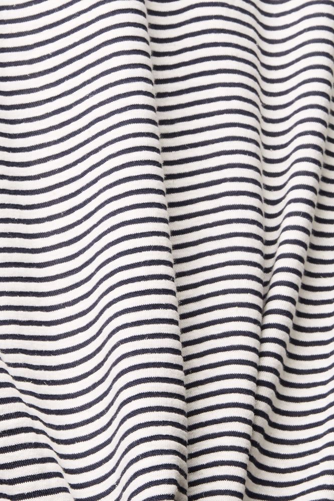 ESPRIT T- Shirt gestreift Leinenmix weiß S12 052EE1K317 S | E110 OFF WHITE | 