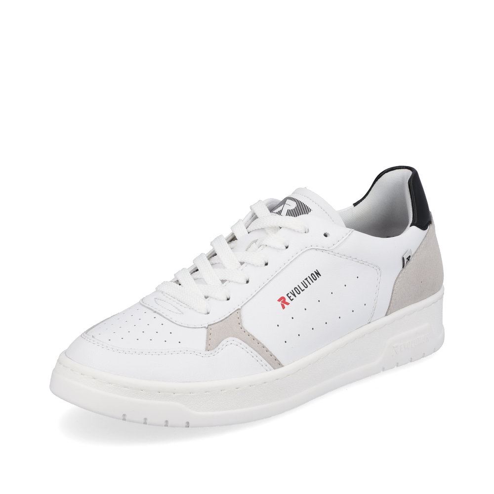 Rieker Evolution Herren Sneaker Leder weiß S13 U0401-81 