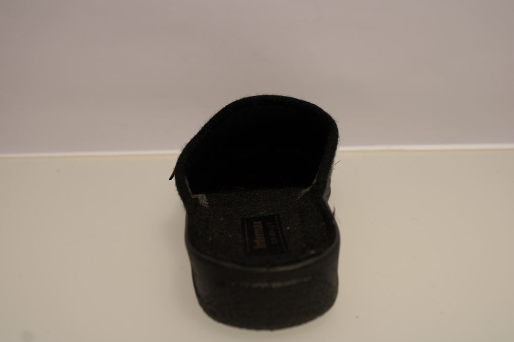 Cosmos Cordes Hausschuh Hauspantolette Flo 42 | bk | 