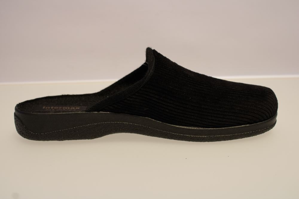 Cosmos Cordes Hausschuh Hauspantolette Flo 42 | black | 