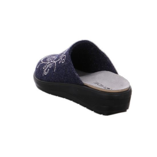 Rohde Catania Pantolette Hausschuh 6160 36 | 56 ocean | 