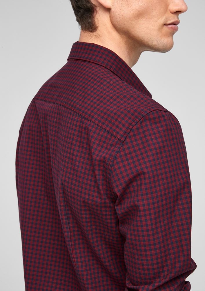 s.Oliver Hemd Lamgarm 2056191 XXL | 59N1 dark blue | 