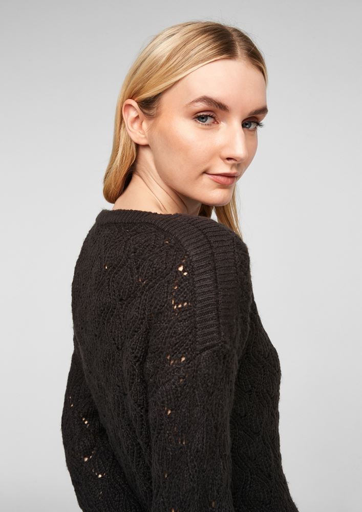 QS designed by Strickpullover 2060240 XL | 9999 black | 