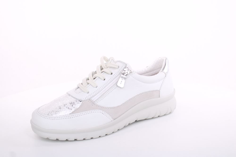 ACO DAHLI 09 Damen Sneaker Leder Wechselfußbett weiß S13  1160/10189 