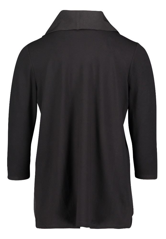 Betty Barclay Blusenshirt 3/4 Arm Wasserfallausschnitt schwarz S21 20472646 