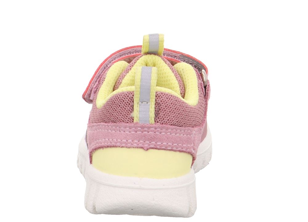 superfit SPORT7 MINI - Rosa/Gelb Sneaker low mit Klettverschluss S13 1-006204-5500 31 | rosa/gelb | 