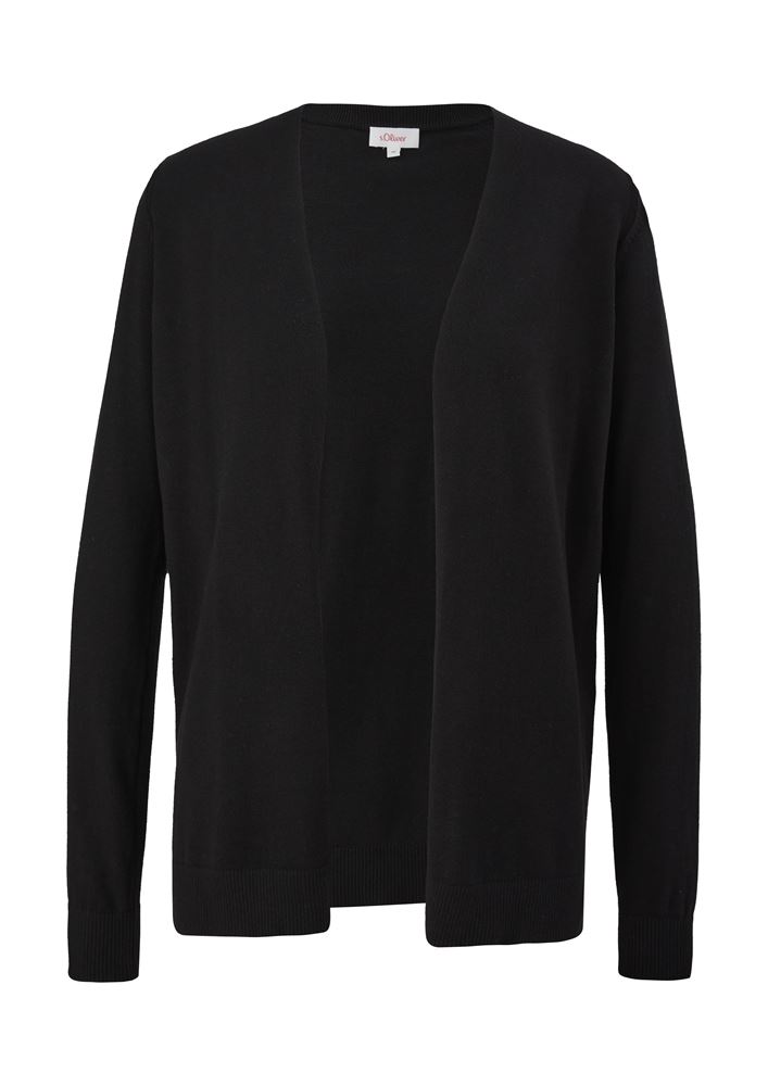 s.Oliver Strickjacke aus Viskosemix grün, braun, grau, schwarz S13  2127027 