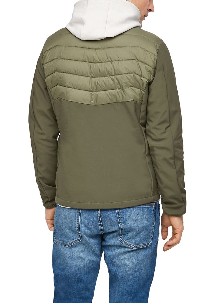 s.Oliver Steppjacke grün 2057207 XL | 7940 khaki/oliv | 