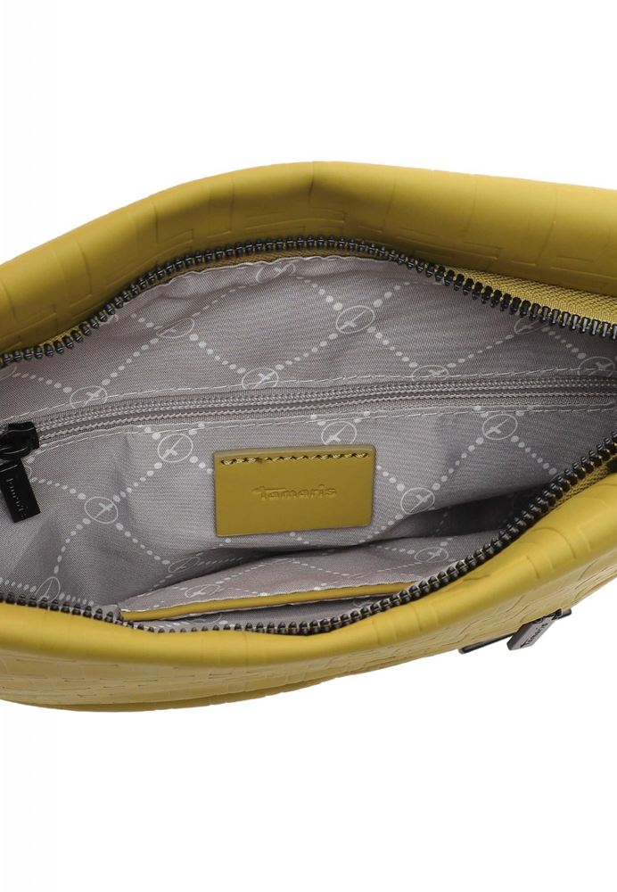 Tamaris Umhängetasche Crossbody-Bag Jella Neopren-Optik gelb S22 32030,966 