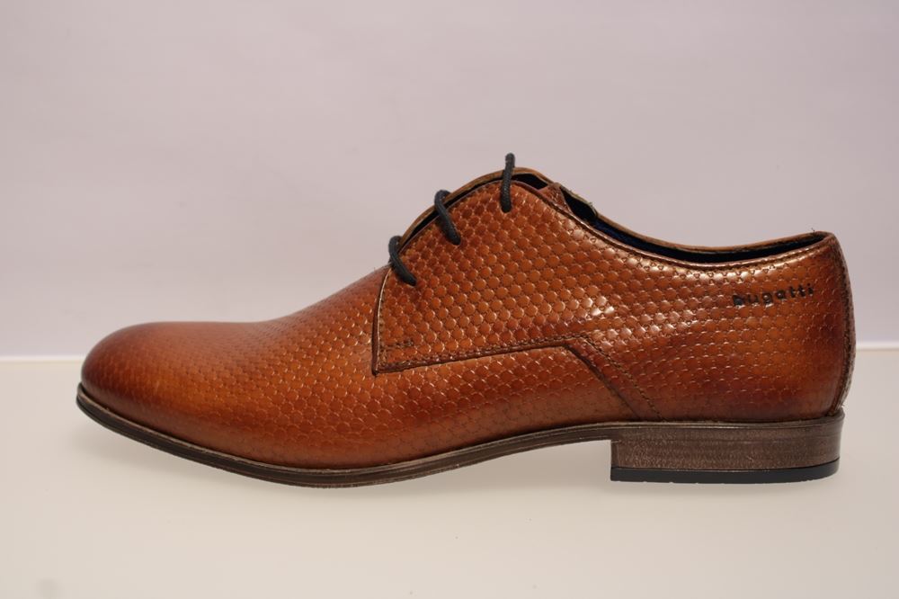 bugatti Herren 311902012100 Derbys braun Schnürschuh 311-90201-210 