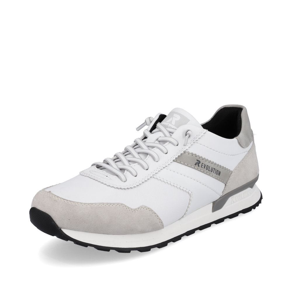 Rieker EVOLUTION Herren Sneaker Leder weiß S13 U0303-80 