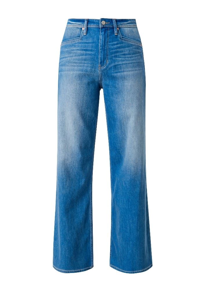 s.Oliver Jeans Suri Wide Leg High Rise blau S12 2114783 