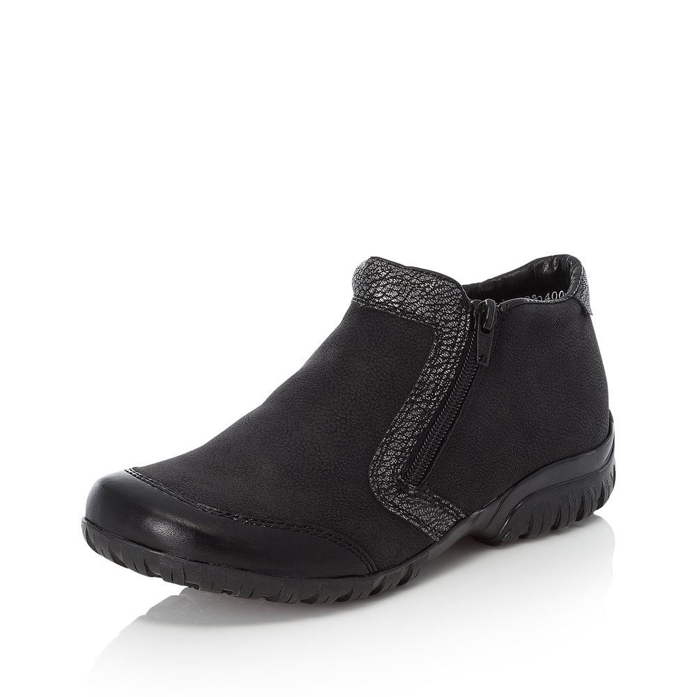 Rieker Antistress Stiefelette Reißverschluss schwarz S21 L4659-00 