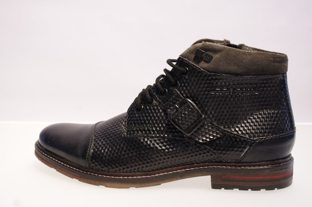bugatti Schnürstiefelette schwarz 311-60230-100 
