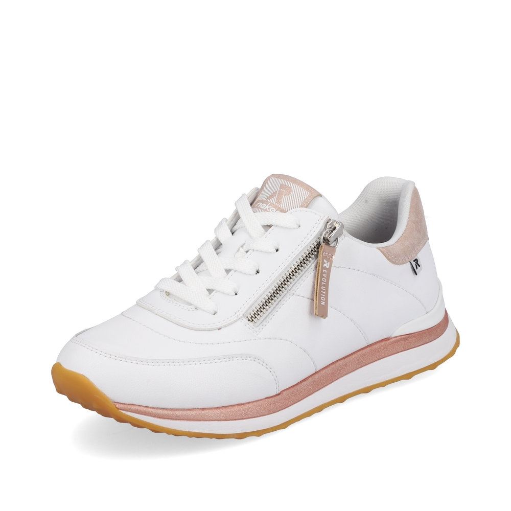Rieker EVOLUTION Damen Sneaker Leder weiß S13 42505-80 