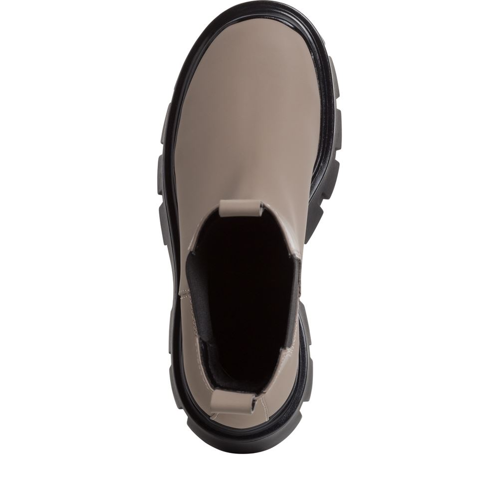 Tamaris Chelsea Boot derbe Sohle TOUCHit Fußbett grau S22 1-1-25904-29 38 | 341 TAUPE | 