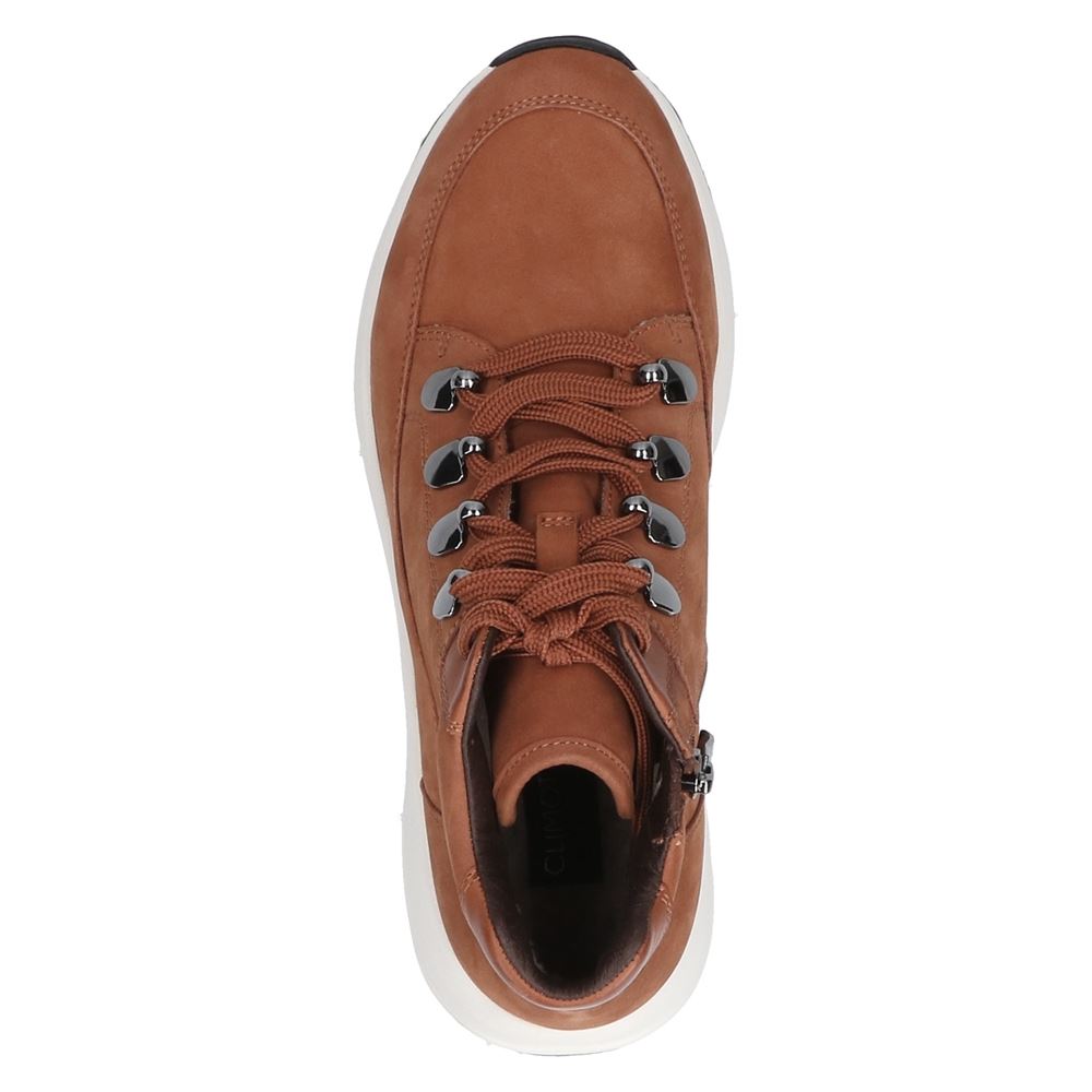 Caprice Sneaker High Top Schnürboot braun S21  9-9-25205-27 