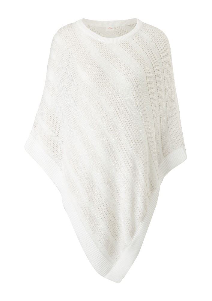 s.Oliver Poncho aus Ajourstrick S12 2116283 