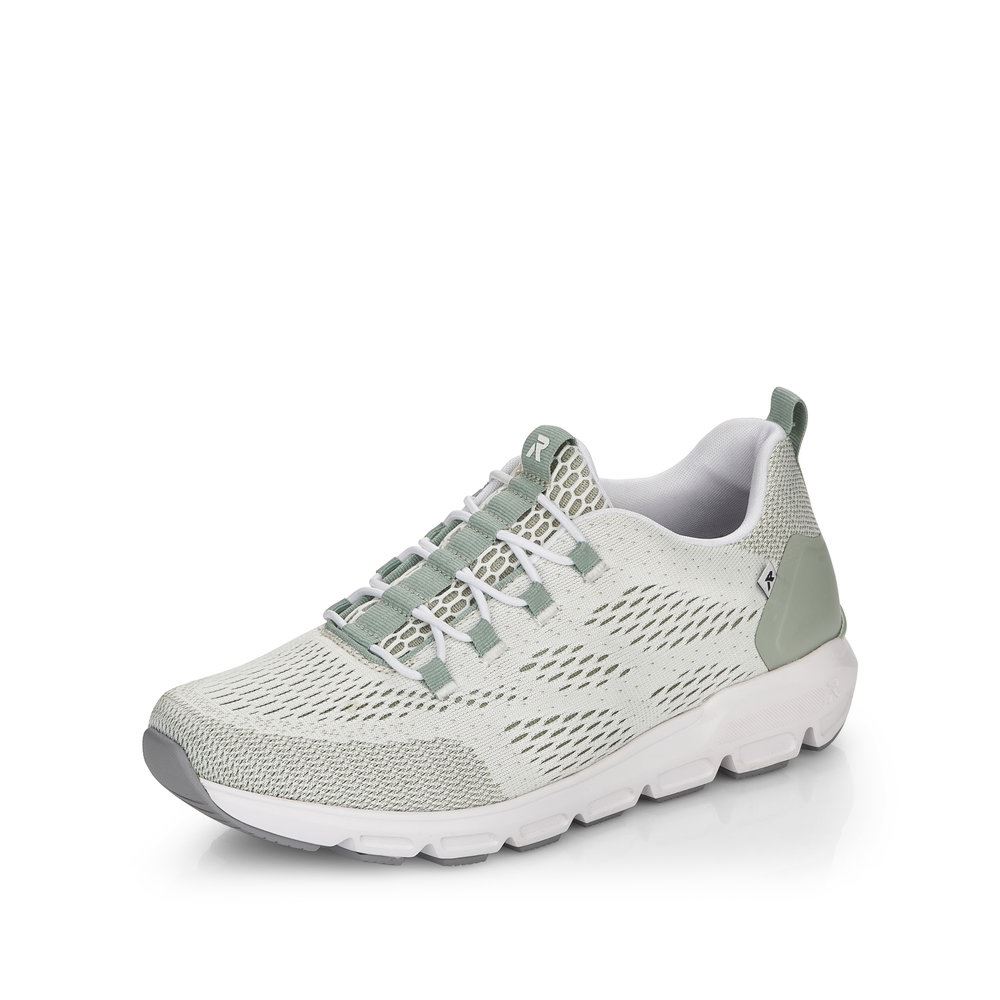 Rieker EVOLUTION Damen Sneaker Wechselfußbett grün S13 40403-52 37 | pisazie-palecya | F